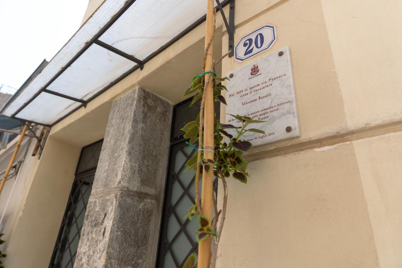 La Casa Del Cacciatore - Alloggio Con Terrazzo Apartment Palermo Ngoại thất bức ảnh