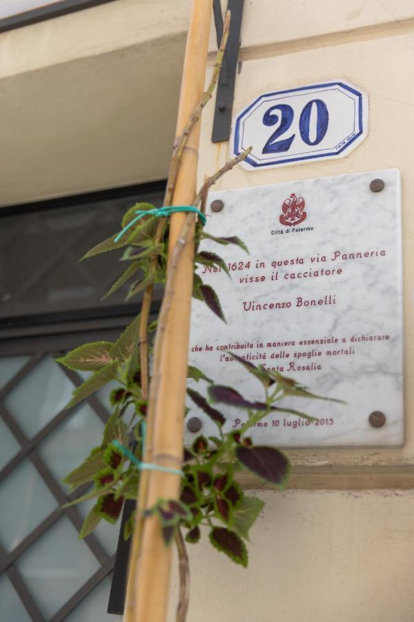 La Casa Del Cacciatore - Alloggio Con Terrazzo Apartment Palermo Ngoại thất bức ảnh